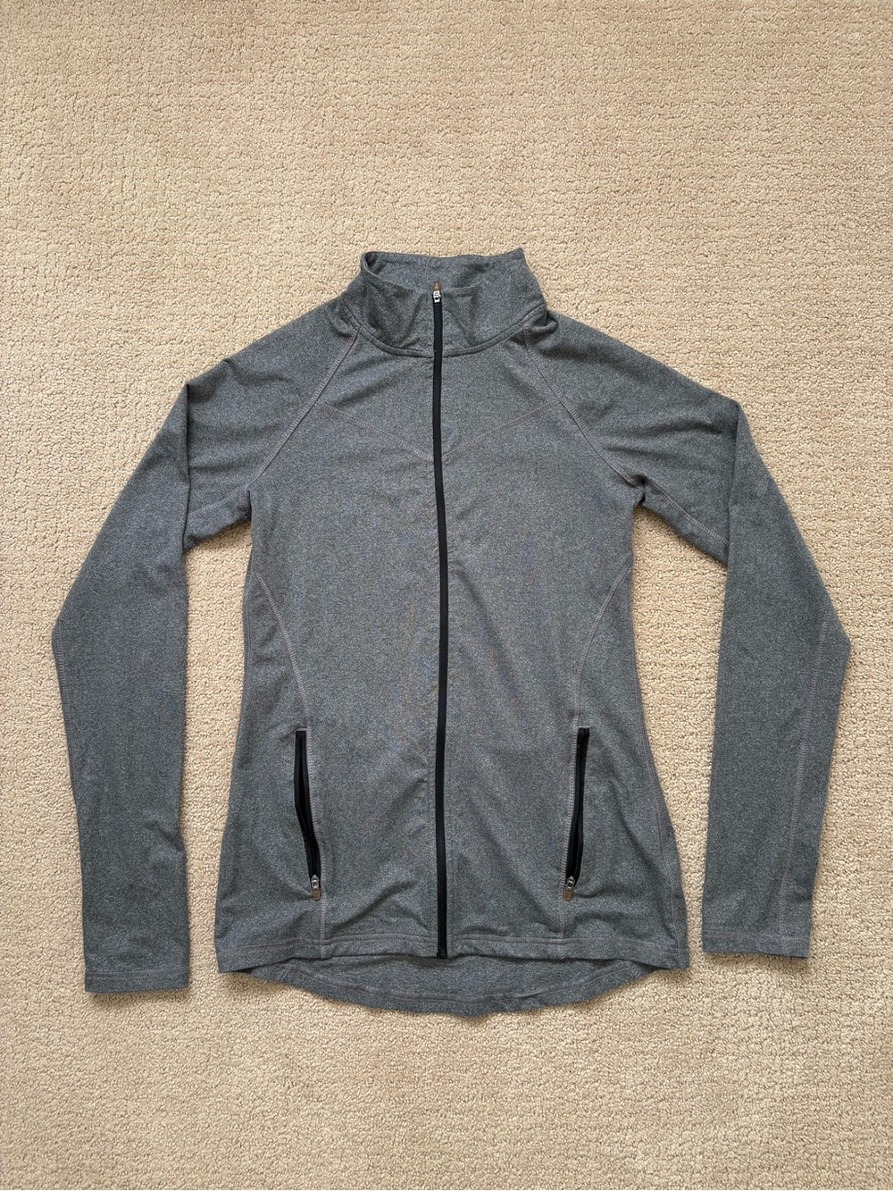 C9 Champion Gray Full-Zip Performance Jacket